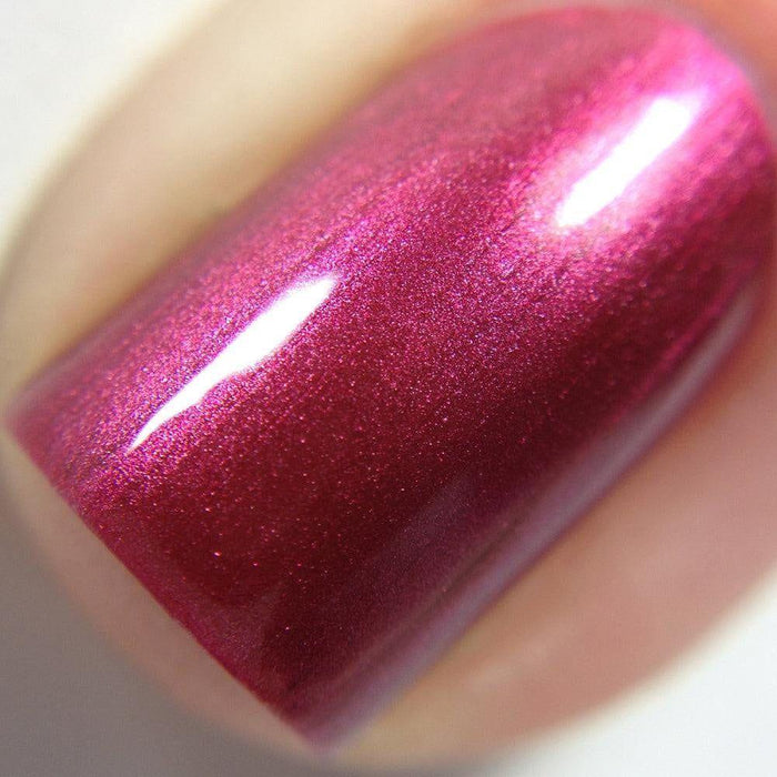 Twinkled T - Cabernet Stamping Polish