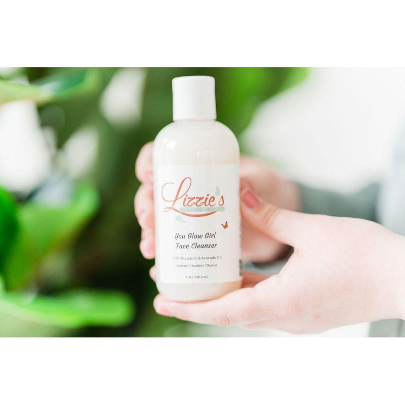 Lizzie's All-natural Products You Glow Girl Facial Cleanser
