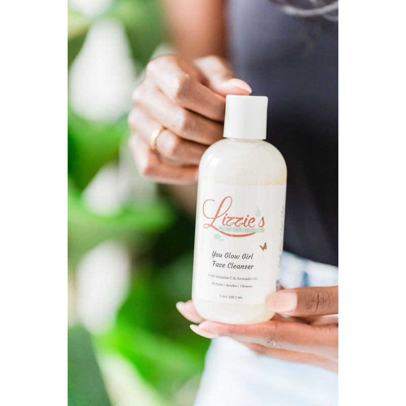 Lizzie's All-natural Products You Glow Girl Facial Cleanser