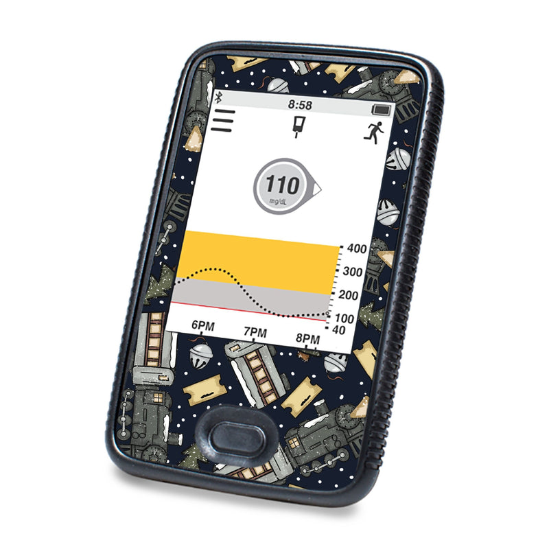 Peelz Winter Express DEXCOM G6 Touchscreen Receiver Peelz/Stickers