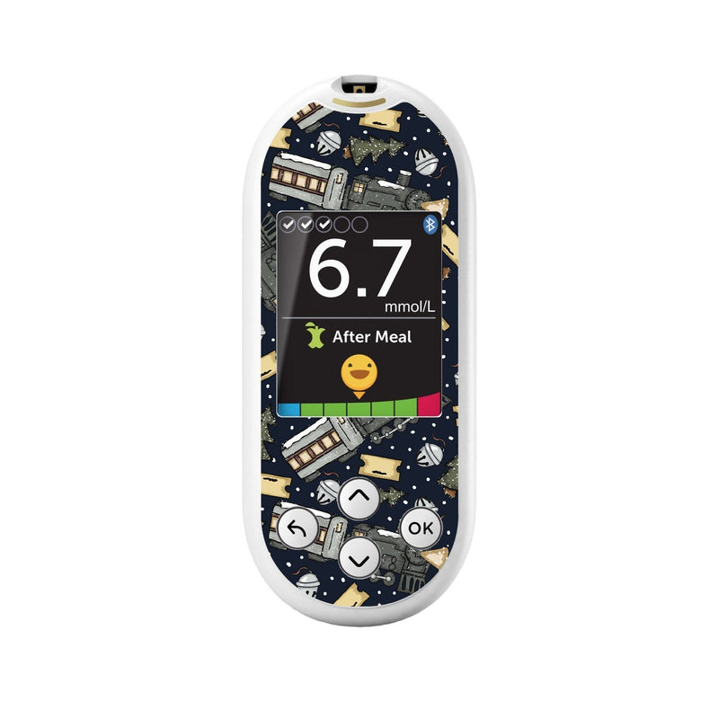 Peelz Winter Express for OneTouch Verio Reflect Glucometer Peelz/Stickers