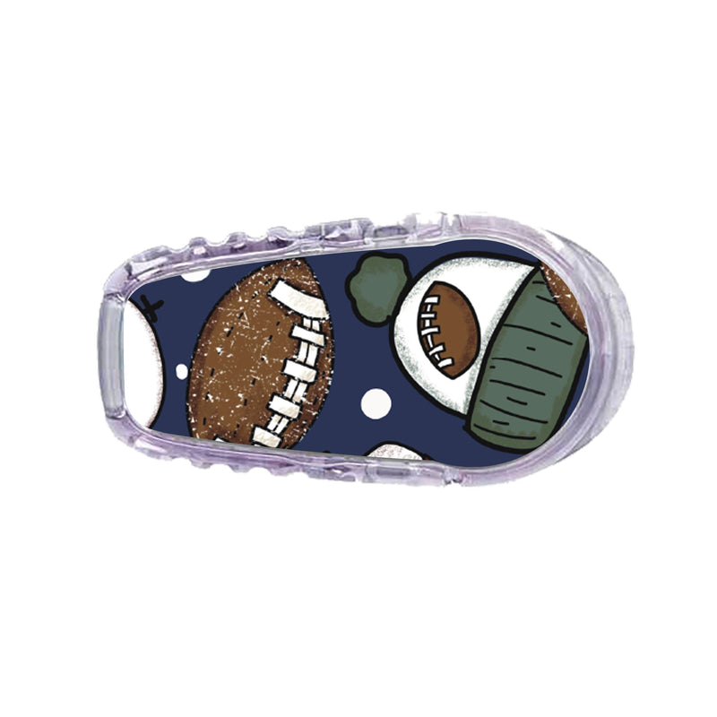 Peelz Winter Football Dexcom G6 Transmitter Sticker Peelz/Stickers