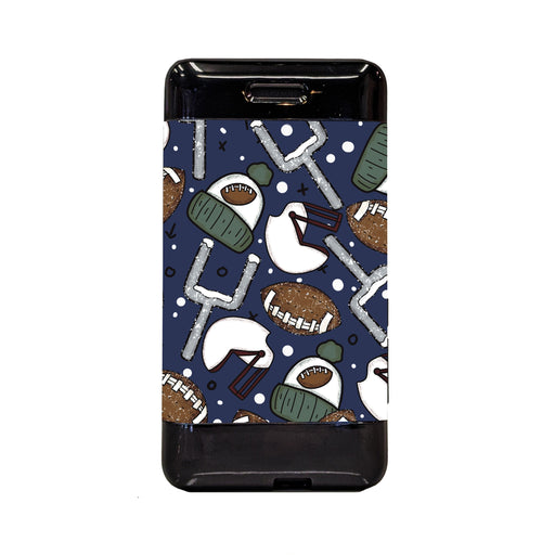 Peelz Winter Football Sticker for Omnipod DASH® PDM – Pump Peelz Peelz/Stickers