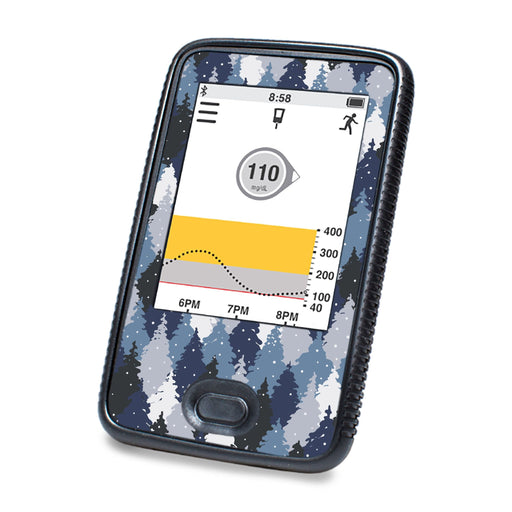 Peelz Winter Forest Designed for DEXCOM G6 Touchscreen Receiver Peelz/Stickers