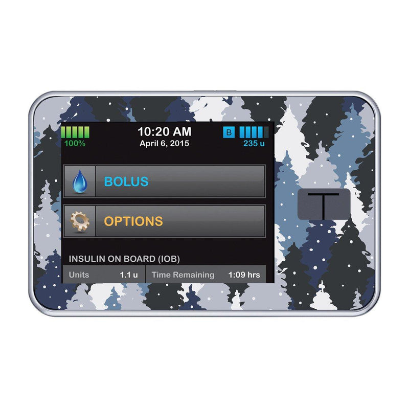 Peelz Winter Forest Sticker for Tandem t:slim Peelz/Stickers