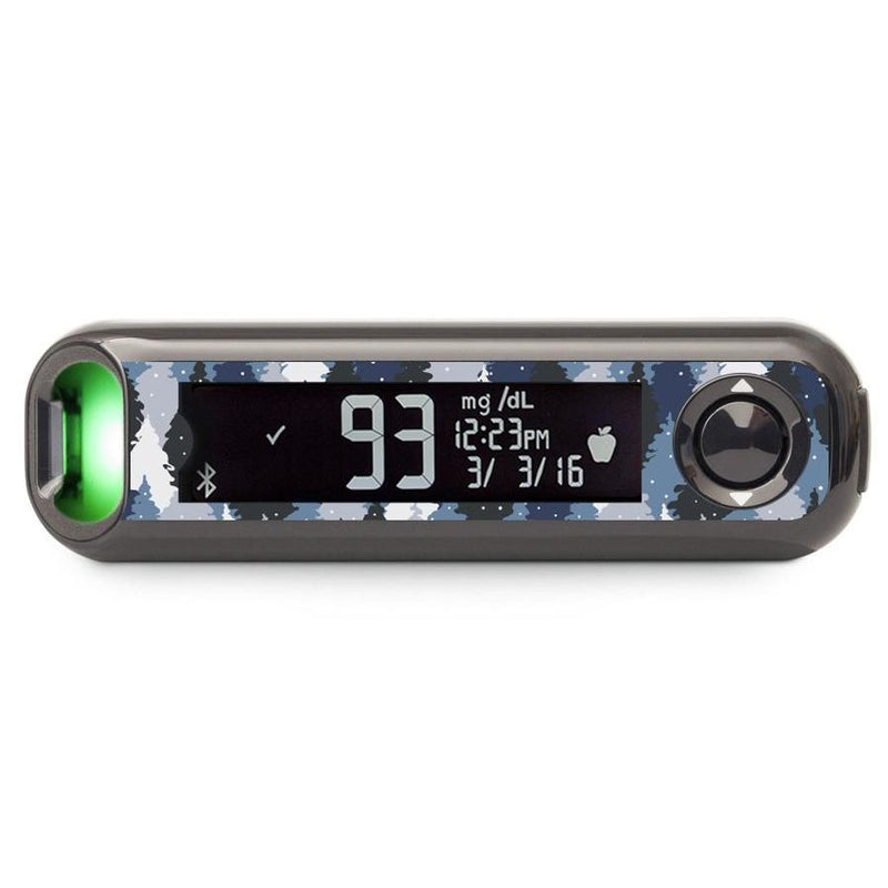 Peelz Winter Forest for Bayer Contour© Next One Glucometer Peelz/Stickers