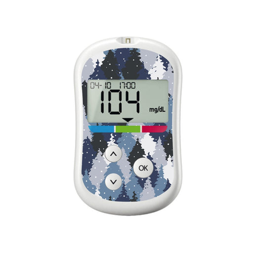 Peelz Winter Forest for OneTouch Verio Flex Glucometer Peelz/Stickers
