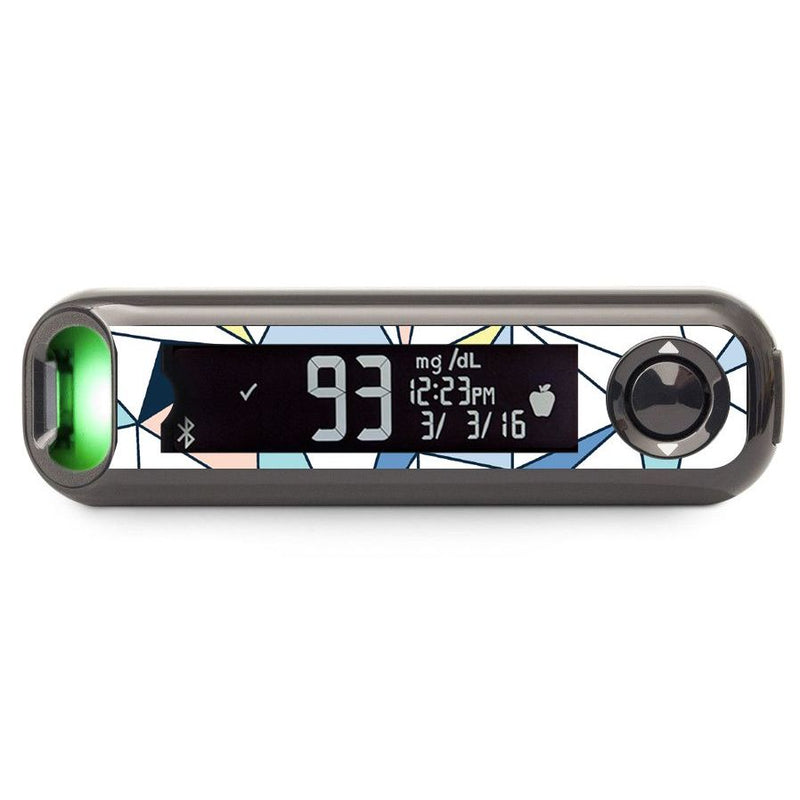 Peelz Winter Geometric Bayer Contour© Next One Glucometer Peelz/Stickers