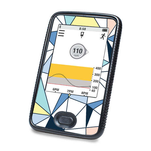 Peelz Winter Geometric DEXCOM G6 Touchscreen Receiver Peelz/Stickers