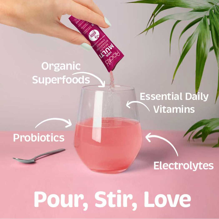 Root'D - Her Multi -Essential Vitamins & Minerals + Electrolytes For Women