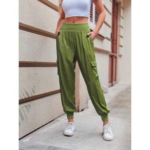 Women's Fashion Casual Trousers H4WMVL5T8T