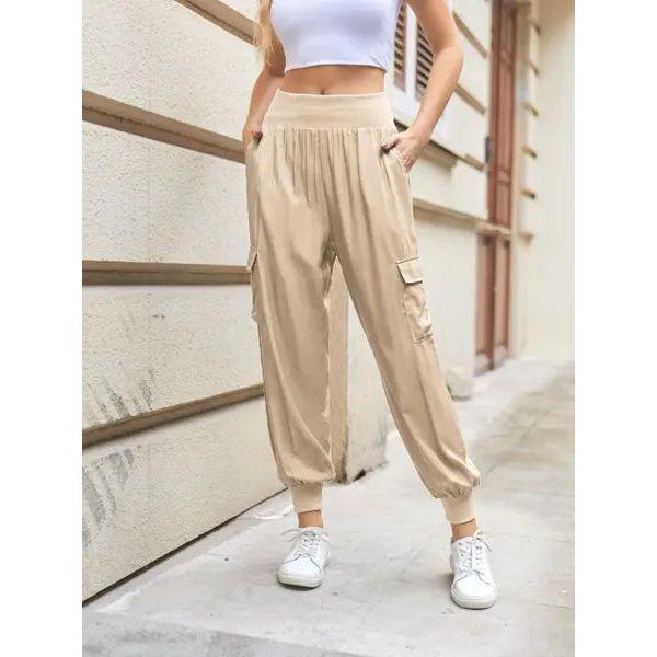 Women's Fashion Casual Trousers H4WMVL5T8T