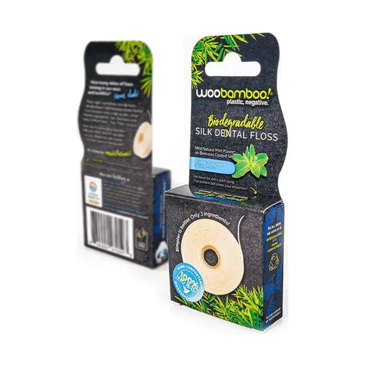Woobamboo Biodegradable Silk Dental Floss 20m
