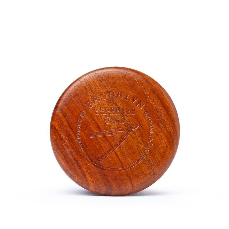 Brooklyn Grooming Wood Shaving Bowl - Dark Oak Shaving Bowl