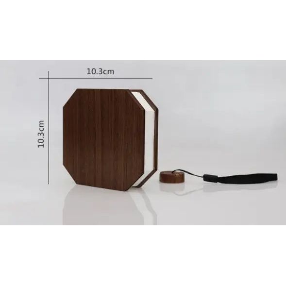 Wooden book 360 Degree Night Light Lamp