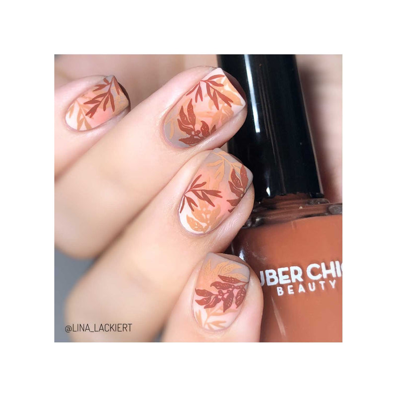 UberChic Beauty Woodland Chic-02 Stamping Plate