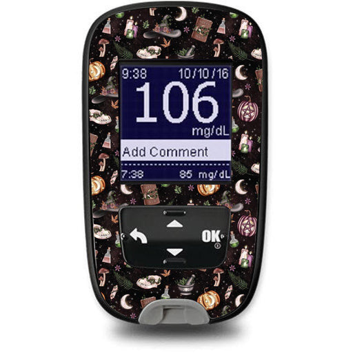 Peelz Woodland Witchy for the Accu-Chek Guide Glucometer Peelz/Stickers