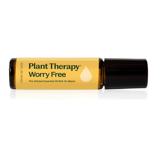 Plant Therapy Worry Free™ Essential Oil Blend Pre-Diluted Roll-On Essential Oil
