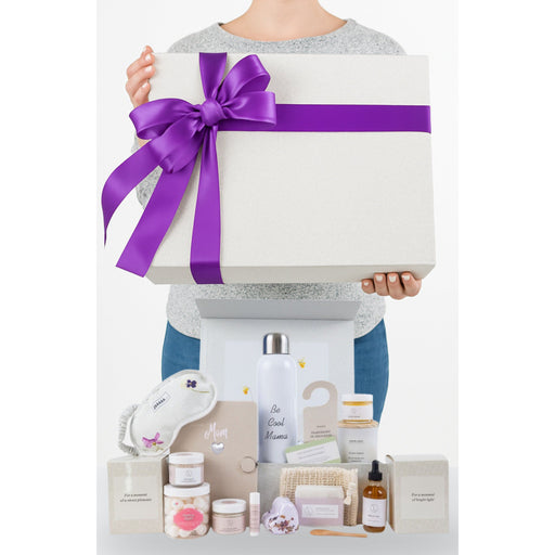 Lizush New Mom Gift, Pampering Natural Skincare gift for New Mom Gift set for new mom