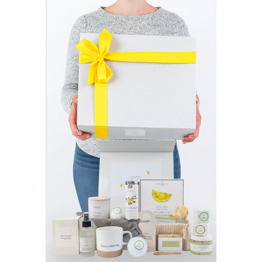 Lizush Get Well Gift Basket, All Natural Care Package Gift set for new mom