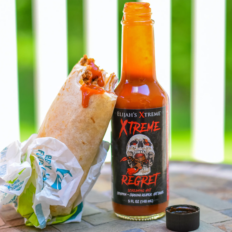 Elijah's Xtreme Xtreme Regret Hot Sauce Hot Sauce
