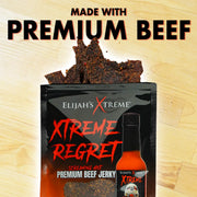 Elijah's Xtreme Elijah’s Xtreme Beef Jerky Bulk Trio - 6 bags of Each Flavor, 18 bags total (3lbs) Beef Jerky