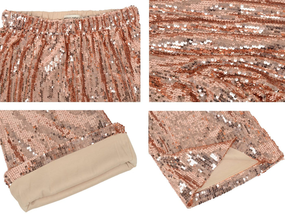 Sparkly Sequin Flare Wide Leg Pants by Anna-Kaci