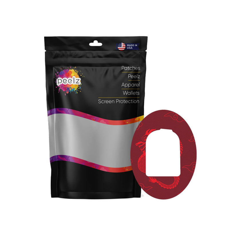 Peelz Year of the Dragon Pod Patch Tape - Pump Peelz Patch Medical Tape