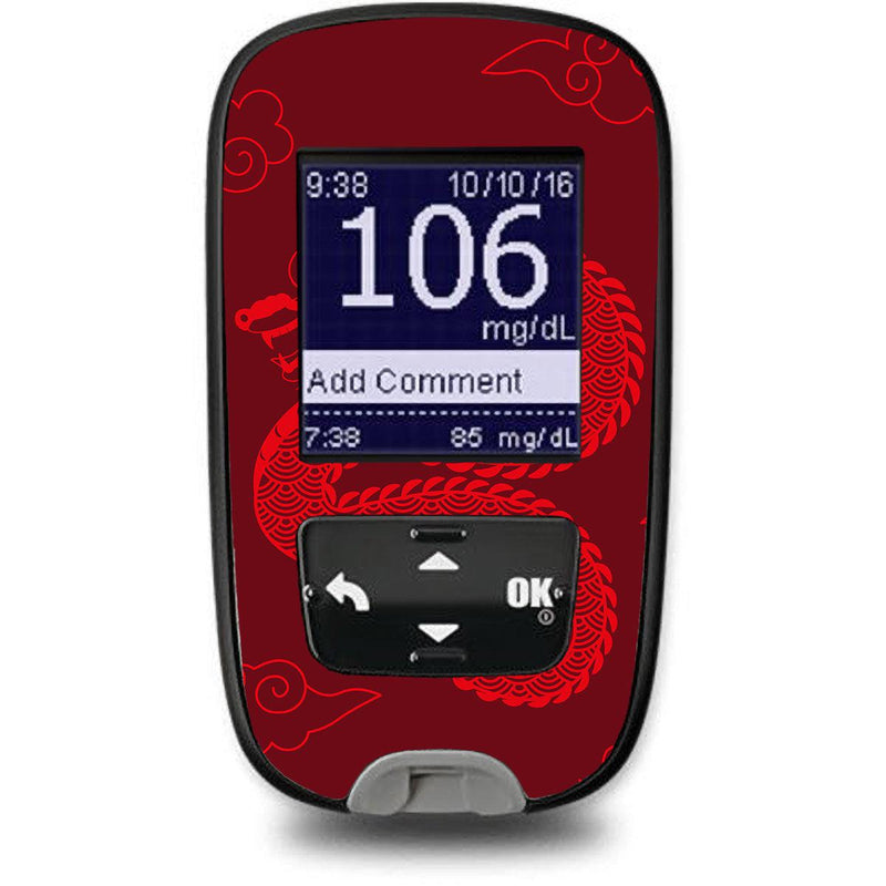 Peelz Year of the Dragon Sticker for the Accu-Chek Guide Glucometer Peelz/Stickers