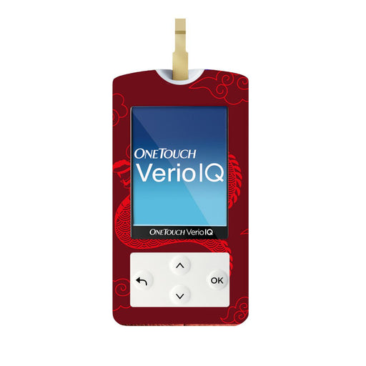 Peelz Year of the Dragon for OneTouch Verio IQ Glucometer Peelz/Stickers