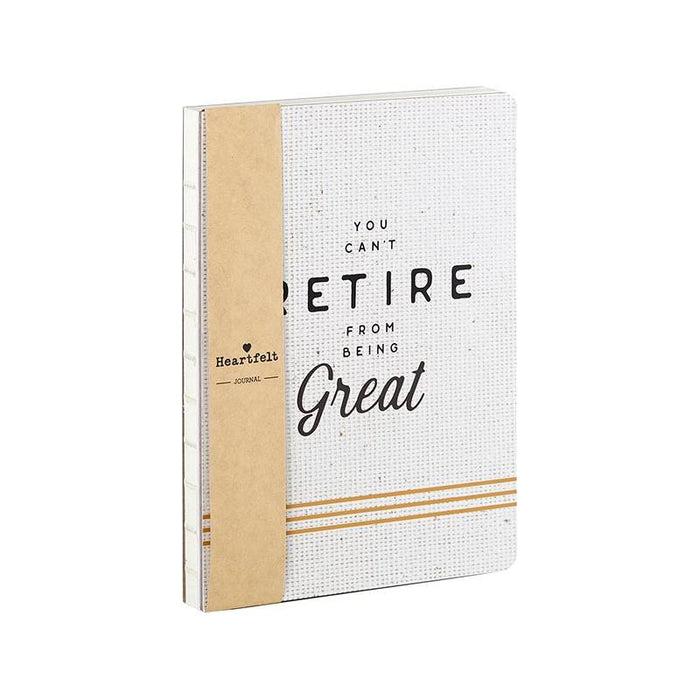 The Bullish Store - You Can'T Retire From Being Great Coptic Bound Journal Notebook