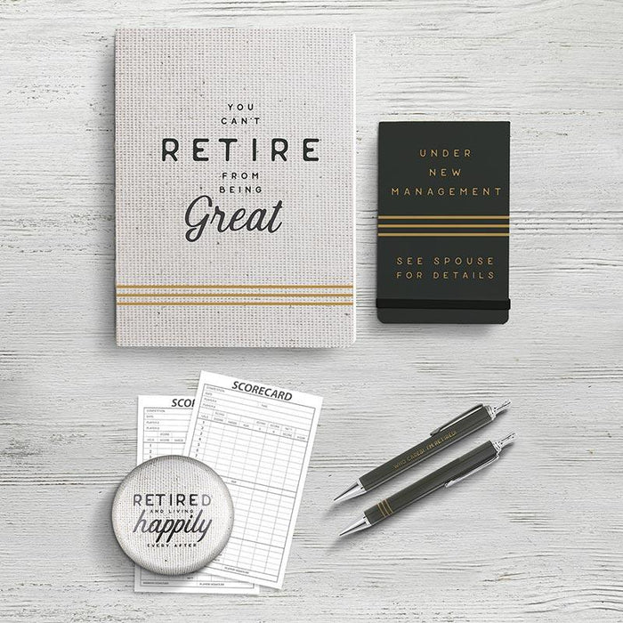 The Bullish Store - You Can'T Retire From Being Great Coptic Bound Journal Notebook