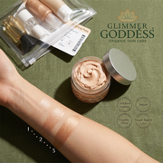 Glimmer Goddess® Organic Skin Care Organic Shimmer Body Butter 2 oz – Travel Shimmer