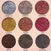 Profusion Cosmetics 20th Anniversary Pressed Glitter Palette Eyes