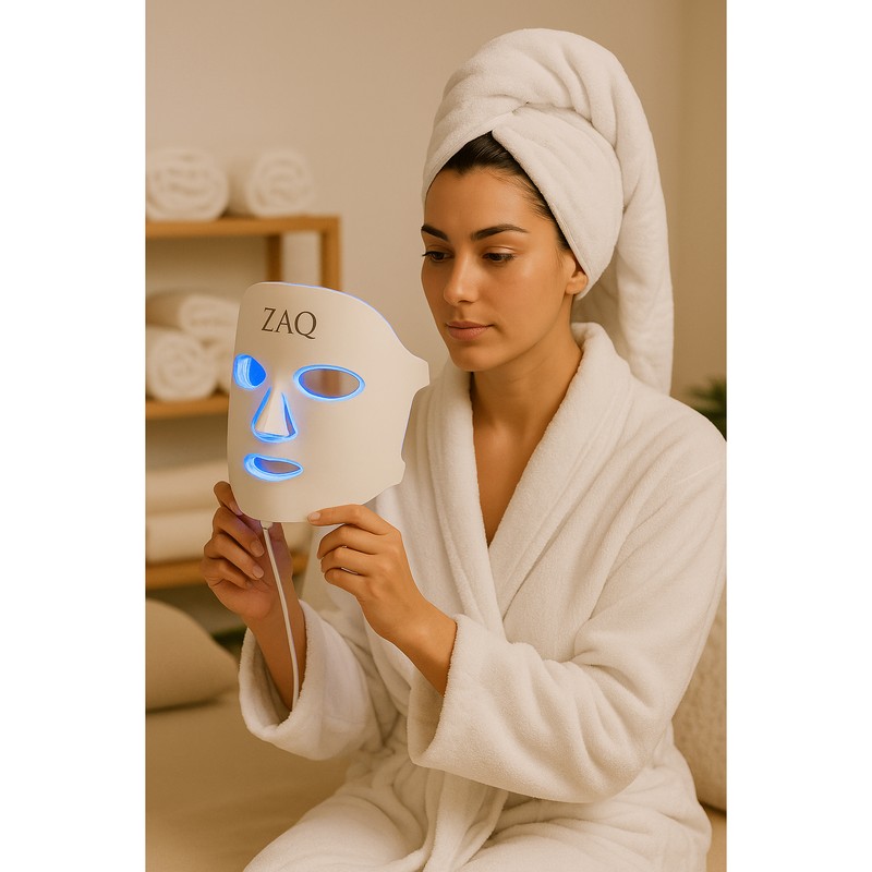ZAQ Skin & Body Noor LED Light Therapy Mask – Red, Blue & Infrared | ZAQ