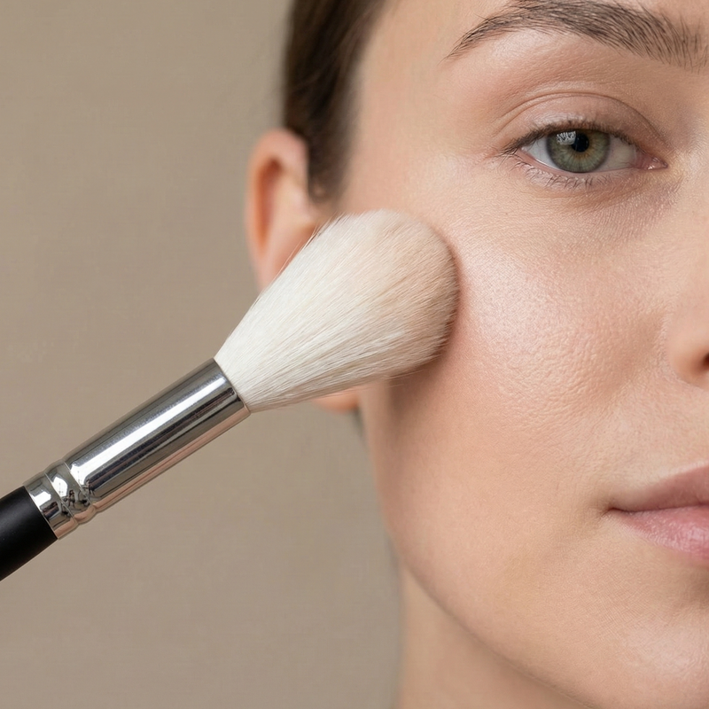 ZAQ Skin & Body ROUND HIGHLIGHT BRUSH Make Up