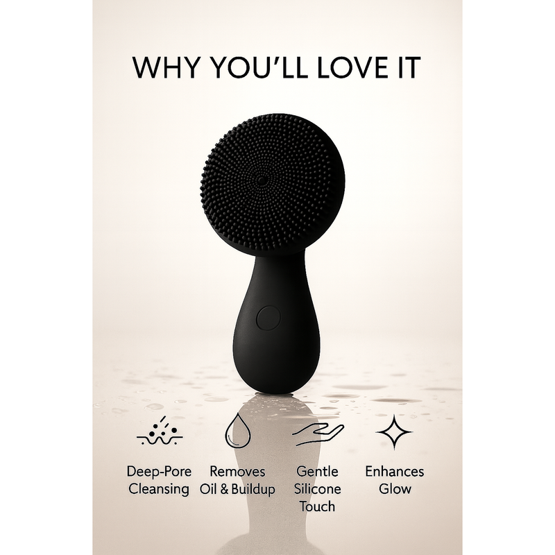 ZAQ Skin & Body Tara Sonic Facial Cleansing Brush Skin Care