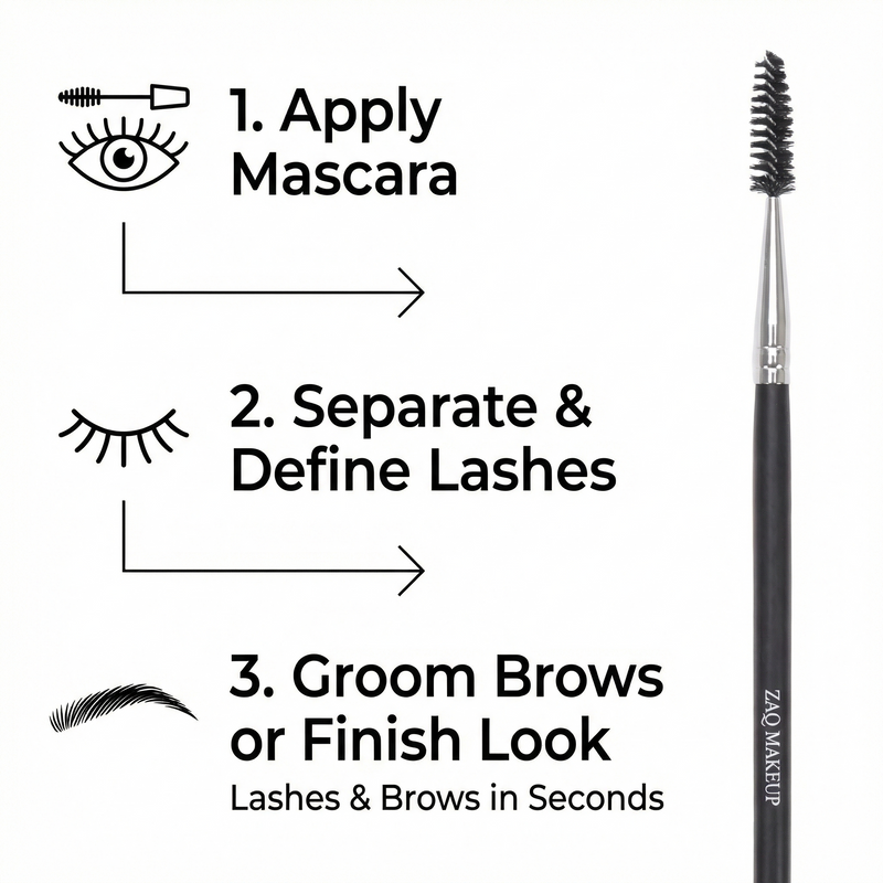 ZAQ Skin & Body EYELASH BRUSH Make Up
