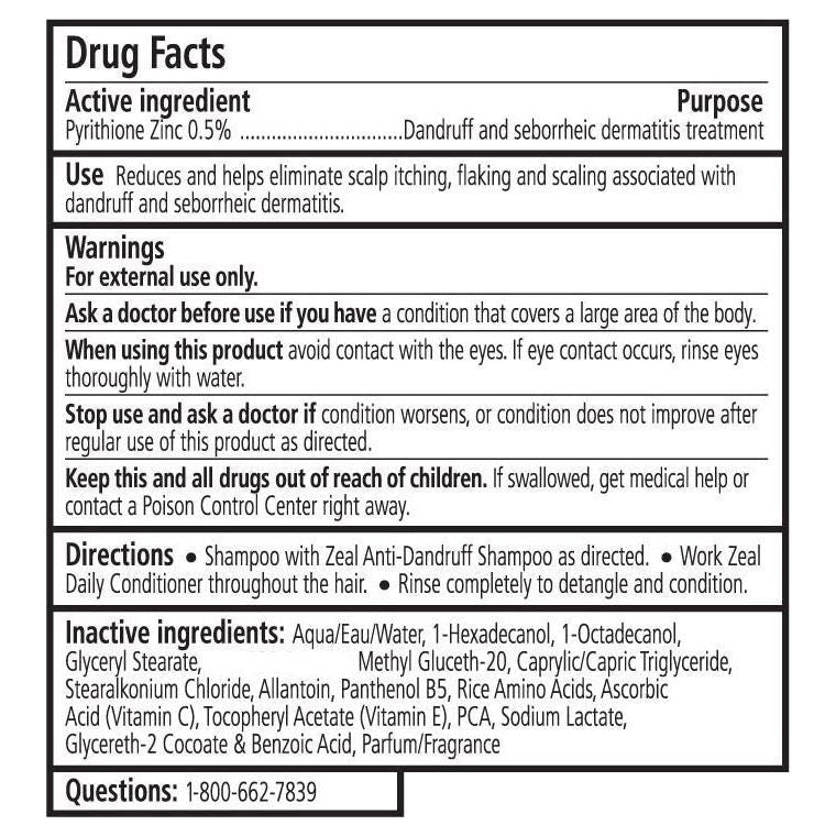 DermOrganic Official Shop ZEAL Anti-Dandruff Shampoo