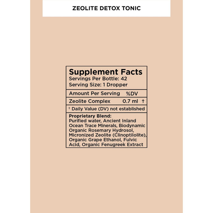 Zuma Nutrition - Zeolite Cleanse Liquid Tonic