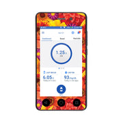 Peelz Zinnia Harvest Sticker for Omnipod DASH® PDM – Pump Peelz Peelz/Stickers