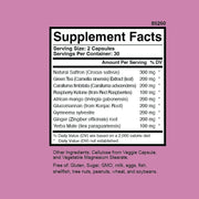 Suplementos Laura Posada by The Brand Atelier Zip It | Bloqueador Natural del Hambre y Antojos