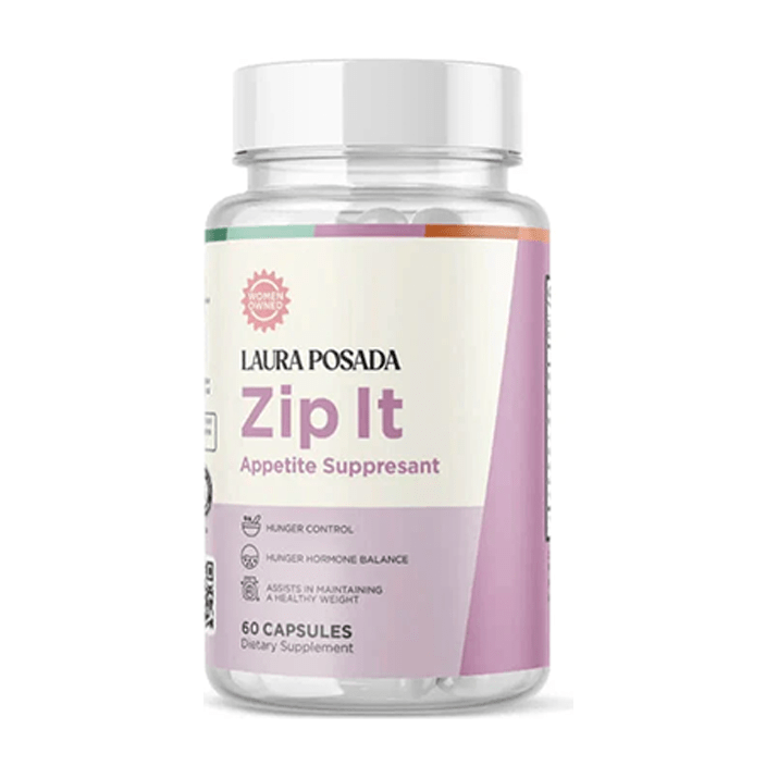 Suplementos Laura Posada by The Brand Atelier Zip It | Bloqueador Natural del Hambre y Antojos