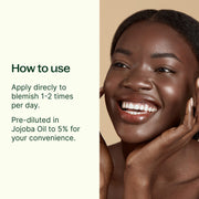Plant Therapy Zit Fighter Essential Oil Blend Pre-Diluted Roll-On Essential Oil