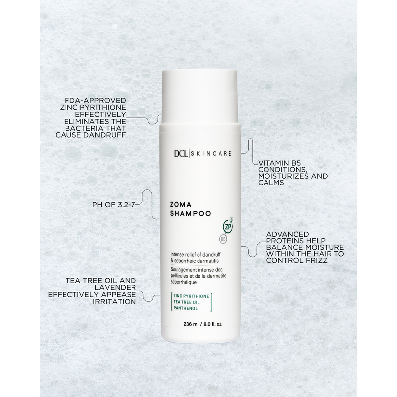 DCL Skincare Zoma Shampoo Bottle