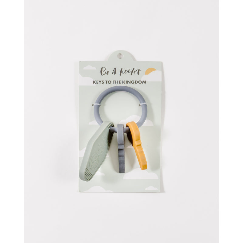 Be A Heart Keys to the Kingdom Silicone Teethers Baby Activity Toys