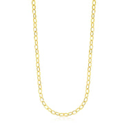 Bids.com 14k Yellow Gold Cable Chain Style Polished Necklace Necklaces