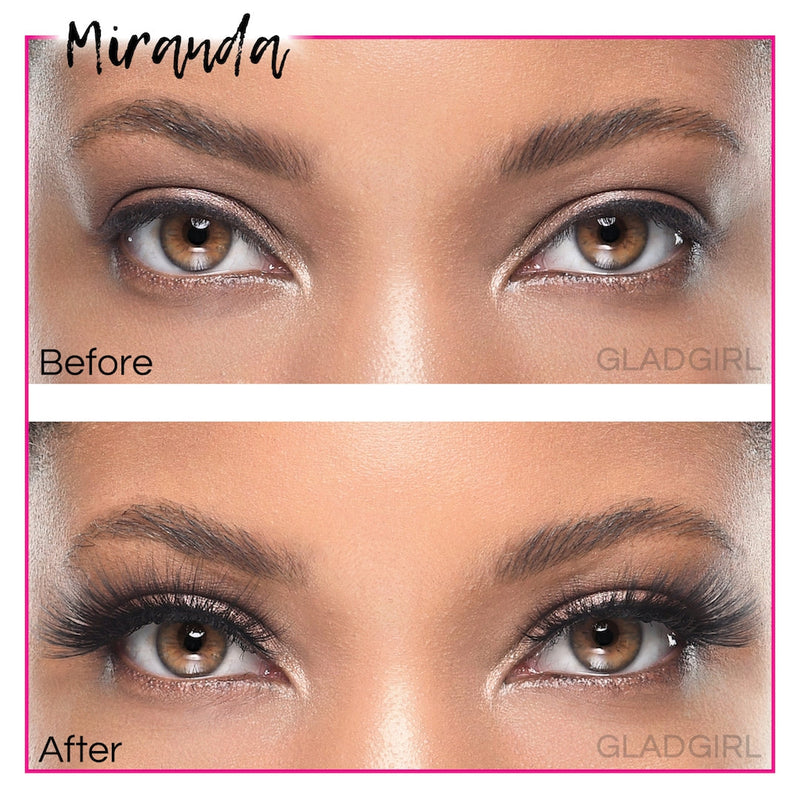 GladGirl GladGirl 3D False Lash Kit - Miranda Eyelashes