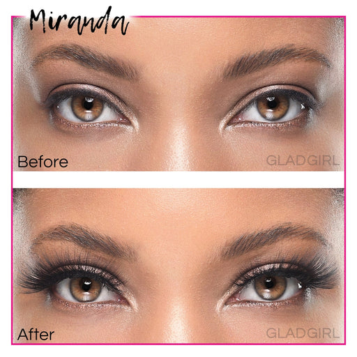 GladGirl GladGirl 3D False Lash Kit - Miranda Eyelashes