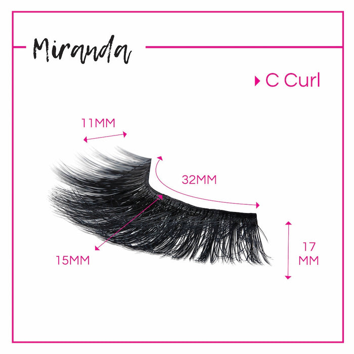 GladGirl 3D False Lash Kit - Miranda